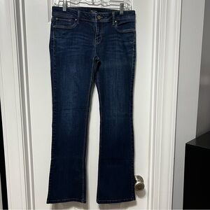 White House Black Market Dark Blue Boot Cut Jeans